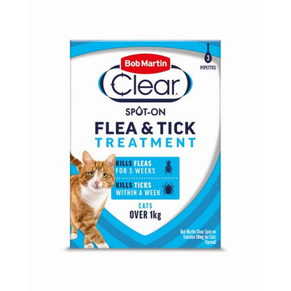 BM Flea & Tick For Cats 2 pipettes.