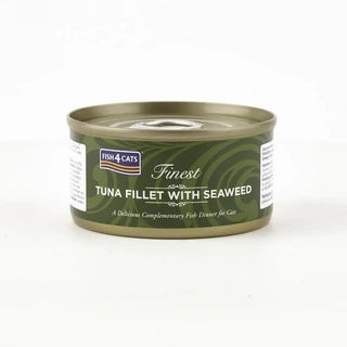 Fish4cats Tuna Fillet With Seaweed 70g