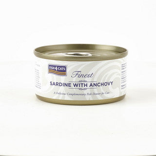 Fish4cats Sardine With Anchovy 70g