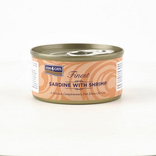 Fish4cats Sardine with Shrimp 70g