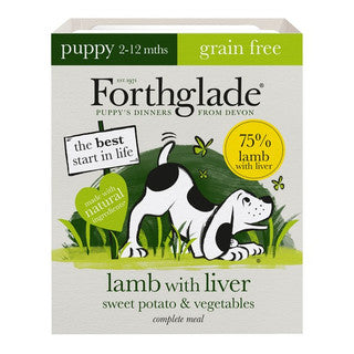 Forthglade Puppy Lamb w Liver 395g