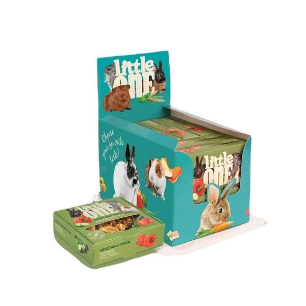 Little One Vegetable pizza. Treat-toy for all small animals