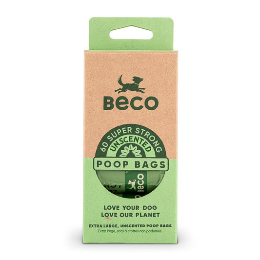 Beco Poo Bags Unscented Pack of 60