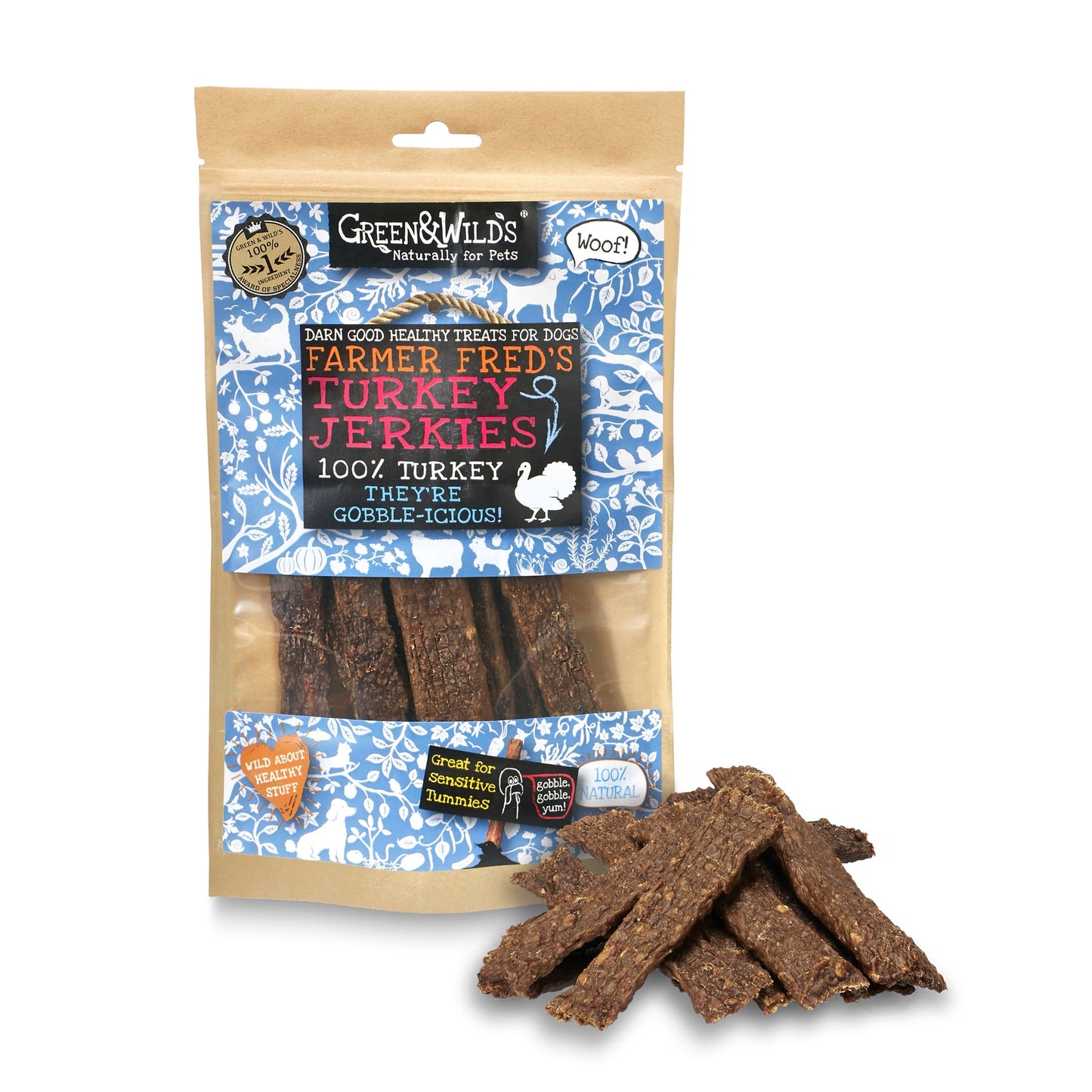 Green & Wilds Farmer Freds Turkey Jerky