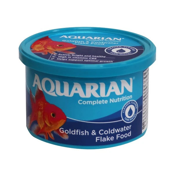 Aquarian Goldfish Flake Food Large 50g
