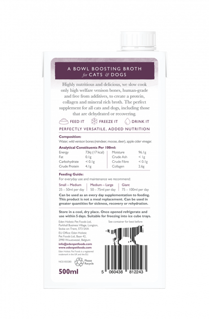 Eden Venison Bone Broth