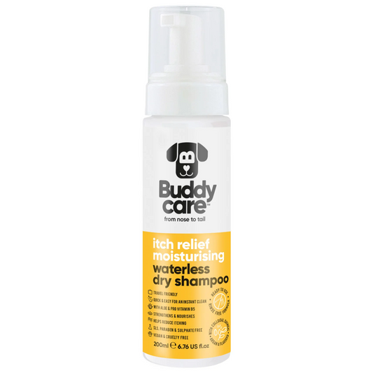 Buddycare Dog Waterless Shampoo Itch Relief Milk &