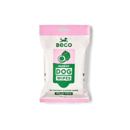 Beco Bamboo Coconut Travel Wipes 20 Pack