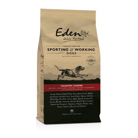 Eden Country Cuisine Medium Kibble 15kg