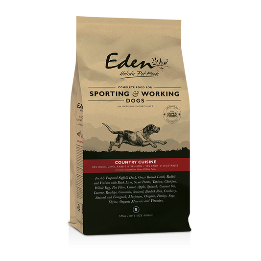 Eden Country Cuisine Small Kibble 15kg