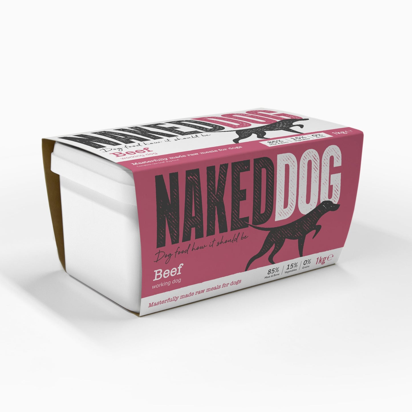 Naked Dog complete Beef 1kg