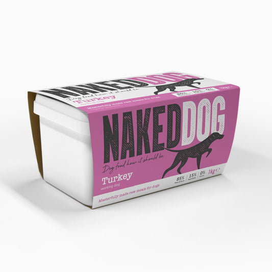 Naked Dog complete Turkey 1kg