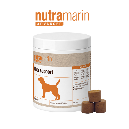 Nutramarin Advanced – Liver support 30 chews - Dog