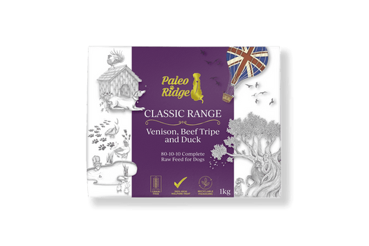 Paleo Ridge Venison Beef Tripe Duck 1kg