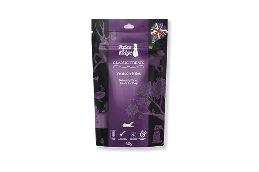 Paleo Ridge Venison Bites Treats 60g