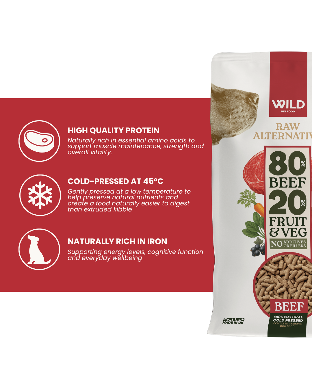 Wild - Beef 2.5kg