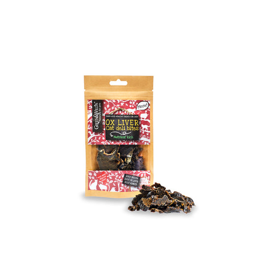 Green & Wilds Ox Liver Cat Bites