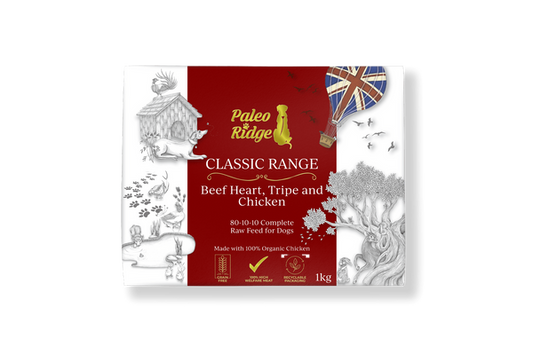 Paleo Beef Heart Tripe & Chicken 1kg