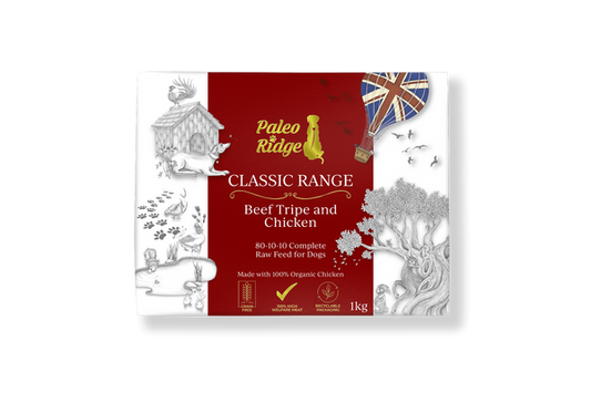 Paleo Ridge Beef Tripe and Chicken 1kg