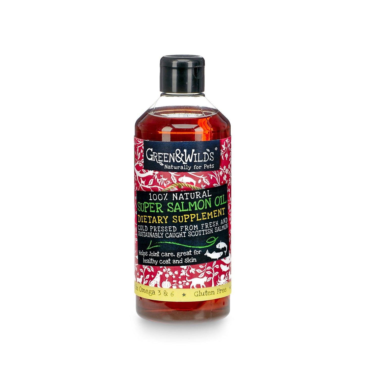 Green & Wilds Super Salmon Oil 500ml