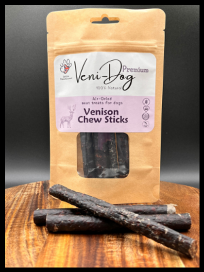 Veni-Dog Venison Chew Sticks 6pk