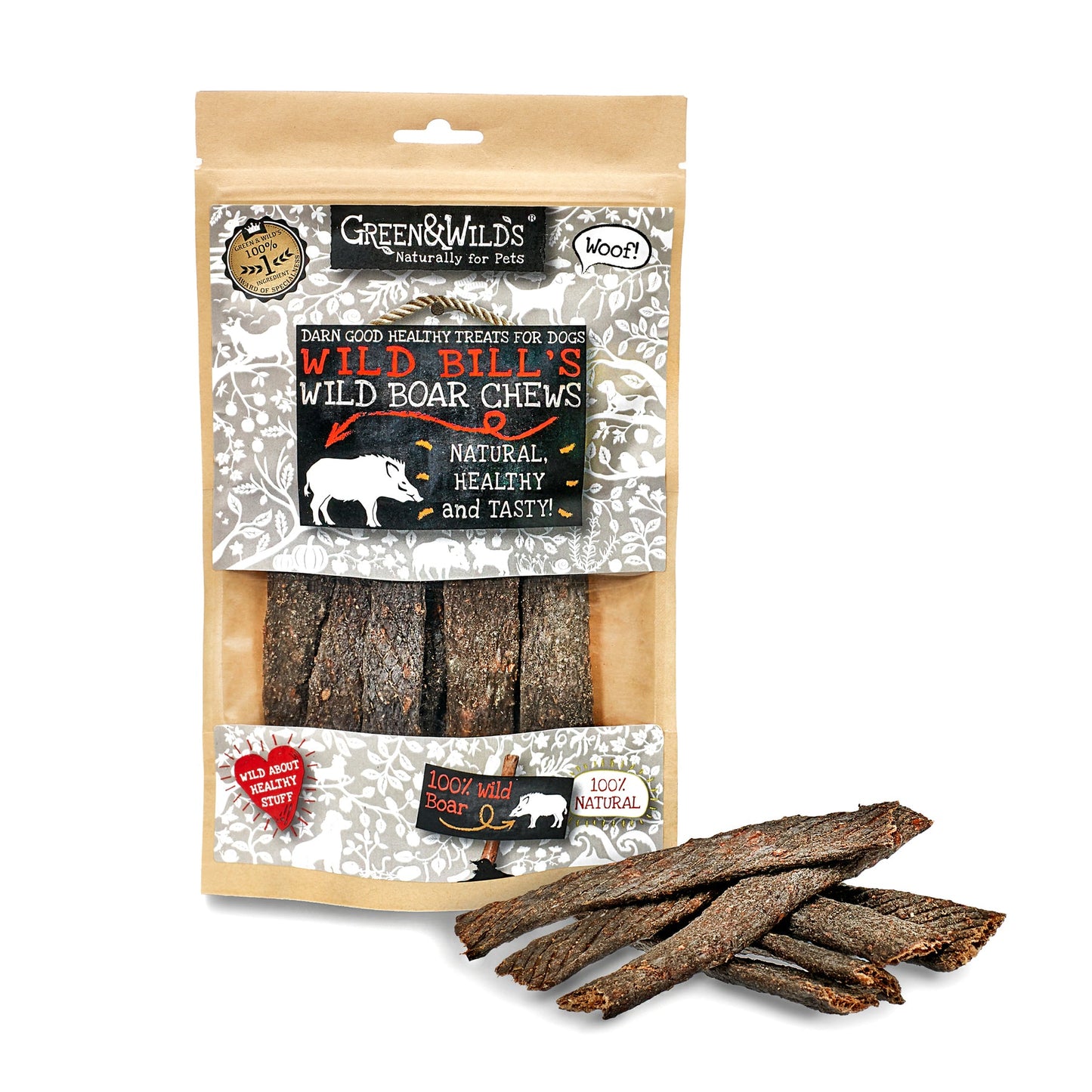 Green & Wilds Wild Bills Wild Boar Chews