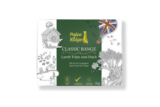 Paleo Ridge Lamb Tripe and Duck 1kg