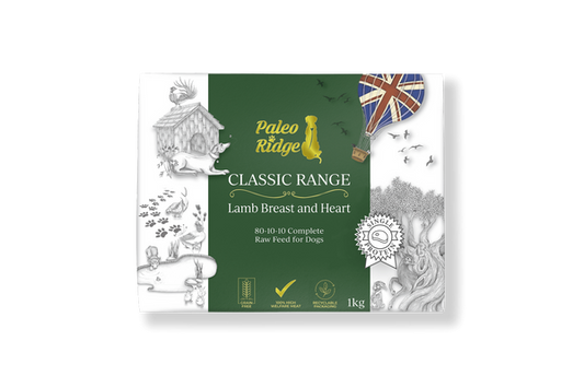 Paleo Ridge Lamb Breast & Heart 250g