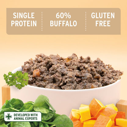 ANIFORTE PURENATURE WILD BUFFALO - WET FOOD FOR DOGS