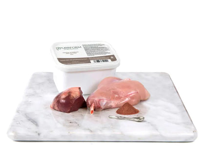 Purrform Rabbit, Bone & Ox Heart 450g