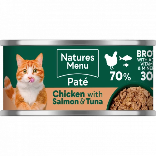 NM Chicken Salmon & Tuna Cat Tin 85g