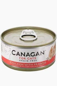 Canagan Cat Chicken with Prawns 75g Tin