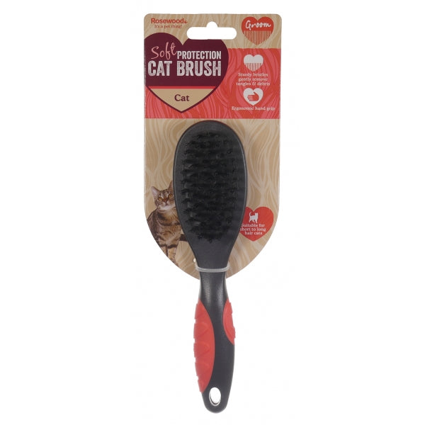 Rosewood soft cat brush