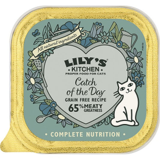 Lilys Kitchen Catch of Day Fish Cat 85g