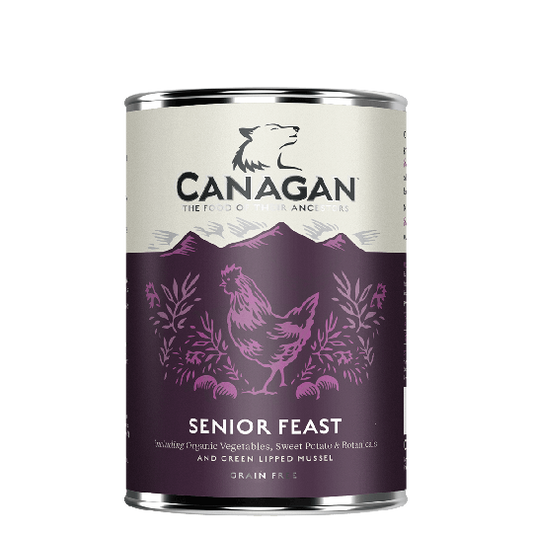 Canagan Senior Feast Wet Food for Dogs (400g Tin)