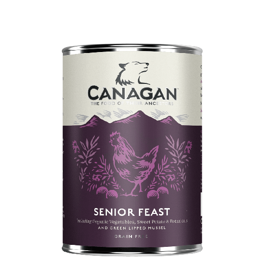 Canagan dog Senior Feast 400g Tin