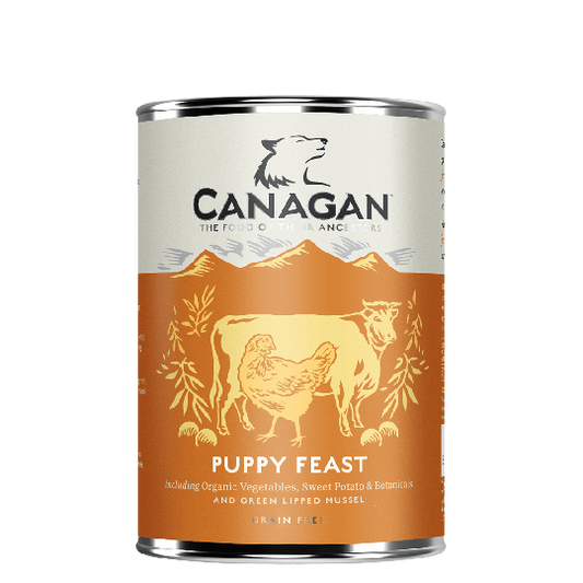 Canagan dog  Puppy Feast 400g Tin