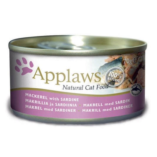 Applaws Cat Can Mackerel & Sardine 70g