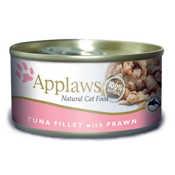 Applaws Cat Can Tuna Fillet & Prawn 156g