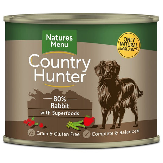 Country Hunter Dog Rabbit 600g