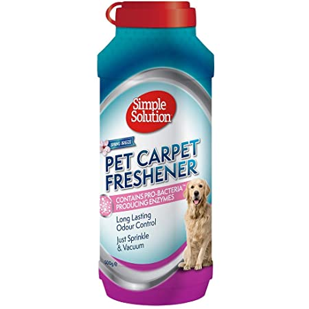 Simple solution pet carpet freshener