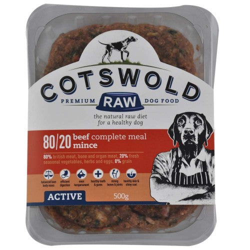 Cotswold Raw 80/20 Adult Beef Mince 500g