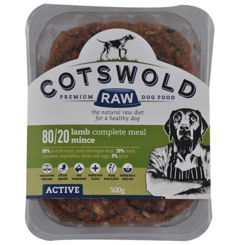 Cotswold Raw 80/20 Adult Lamb 500g