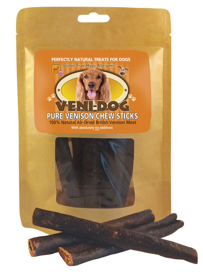 Veni-Dog Venison Chew Sticks 6pk