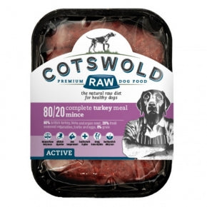Cotswold Raw 80/20 Adult Turkey 500g