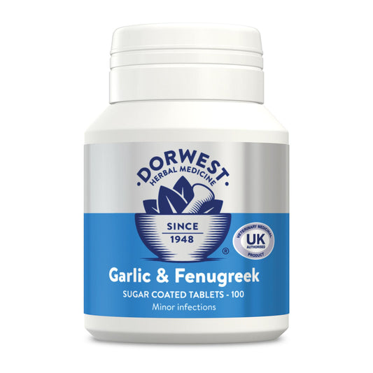 Dorwest Garlic and Fenugreek 100 Tablets