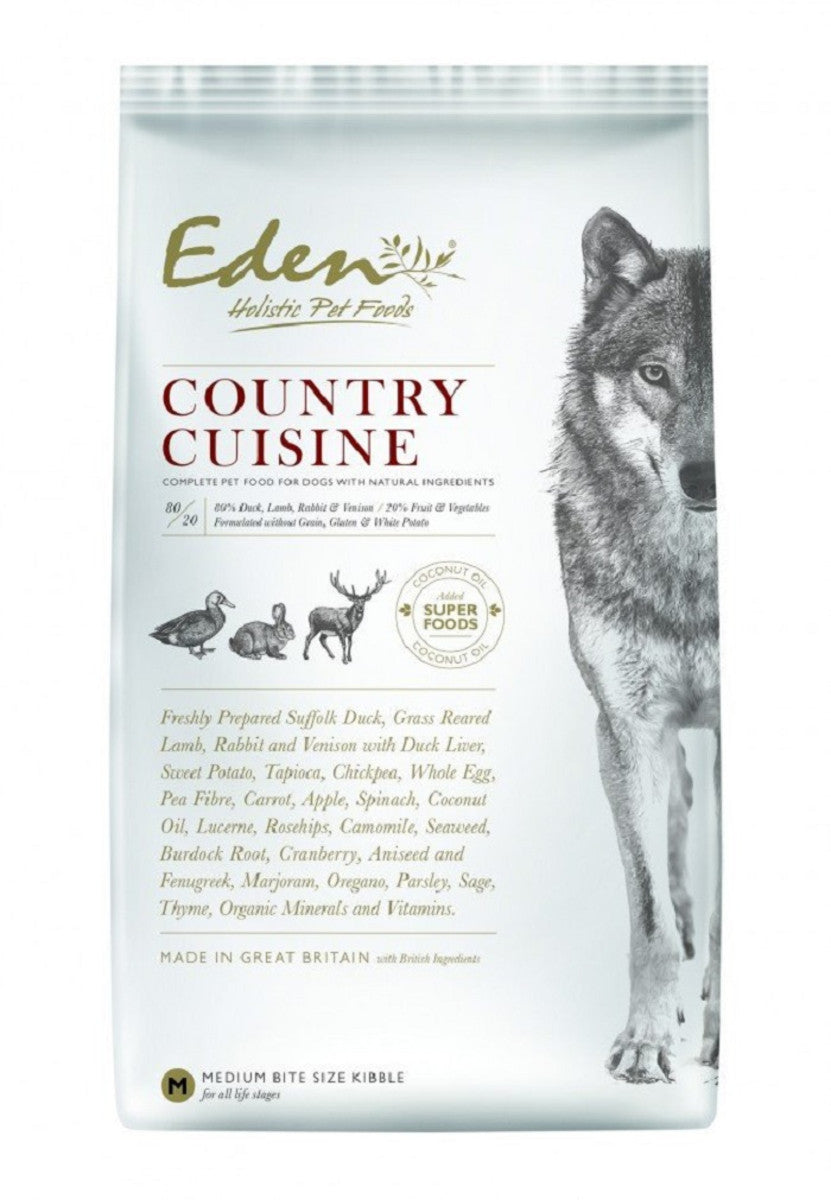 Eden Country Cuisine Medium Kibble 2kg