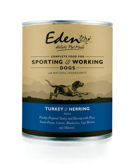 Eden Turkey & Herring 400g Dog