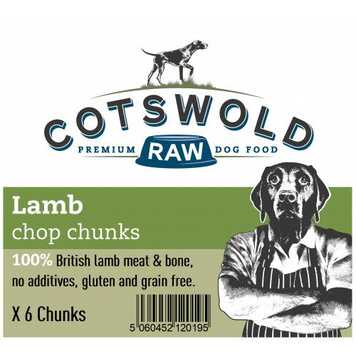 Cotswold Raw Lamb Chop Chunks 500g