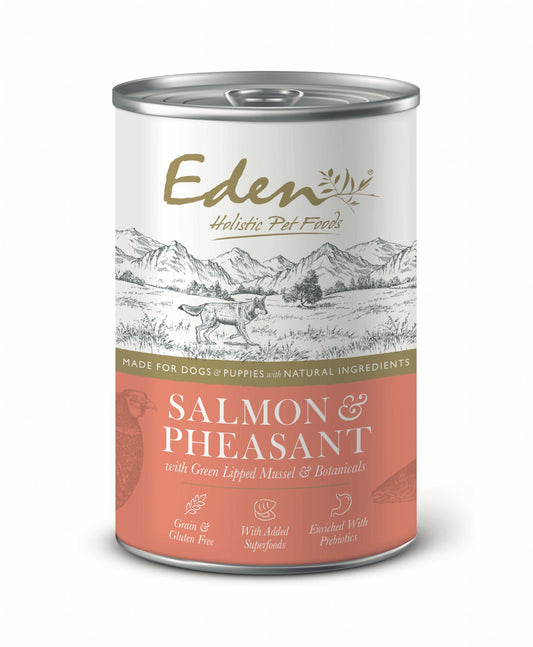 Eden Salmon & Pheasant 400g Dog